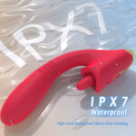 LuminaFlex Dual Pleasure Wand – Telescopic Tongue Vibrator - Image 5