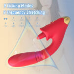 LuminaFlex Dual Pleasure Wand – Telescopic Tongue Vibrator - Image 6