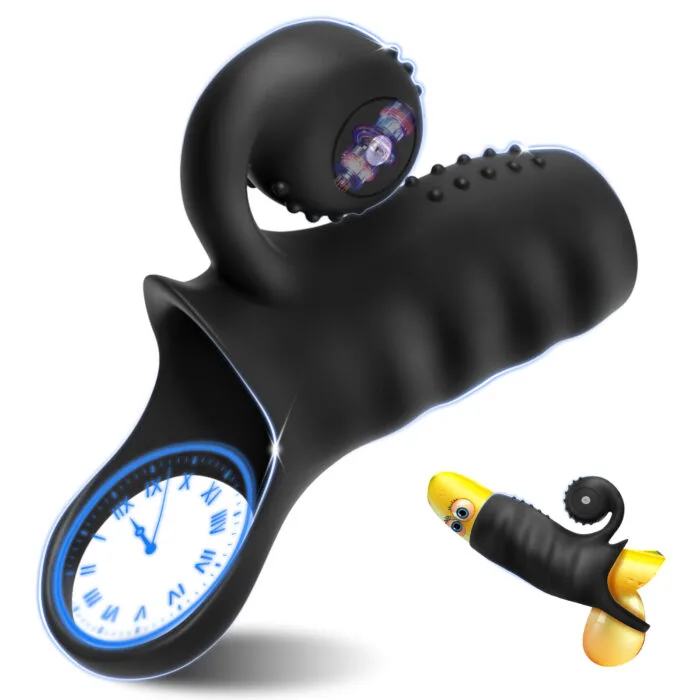 Dual Vibration Snail Cock Ring - Image 3
