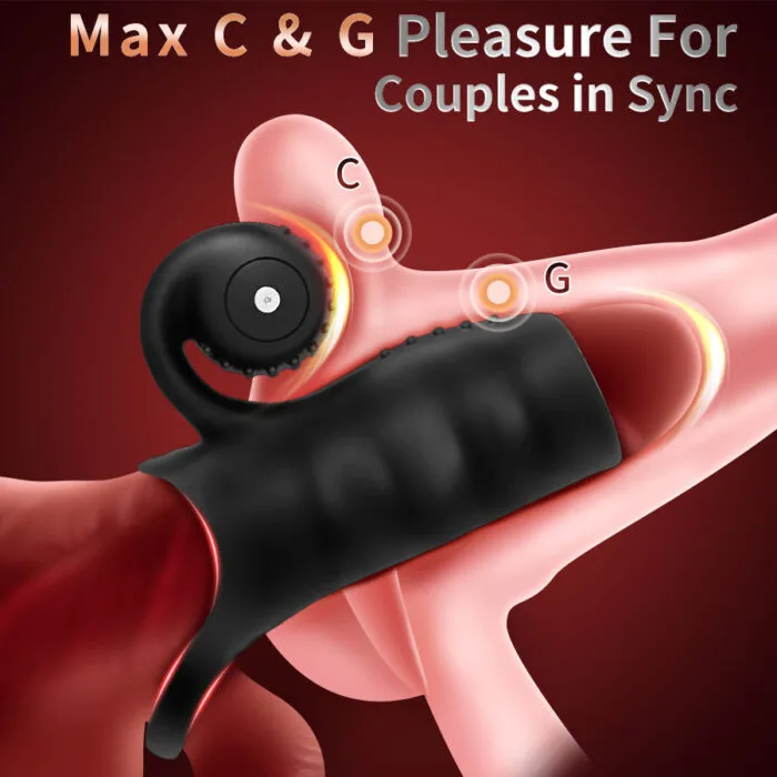 Dual Vibration Snail Cock Ring - Image 5