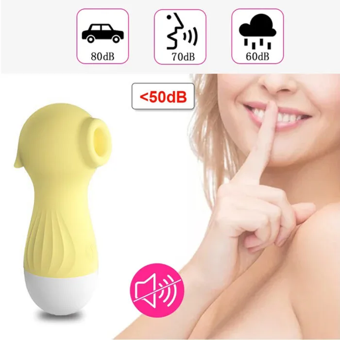 Little Seahorse Suction Stimulator - Waterproof 2-in-1 Clitoral Sucking Vibrator - Image 5