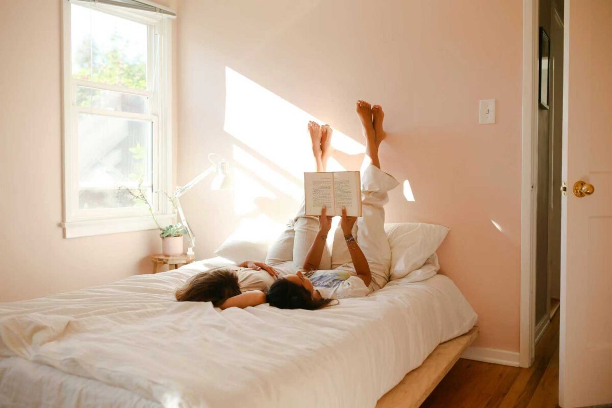 Relaxed atmosphere symbolizing pleasure without pressure