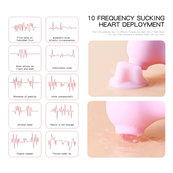 F14a10e2 488d 4164 9212 12373c499cbe | Little Seahorse Suction Stimulator – Waterproof 2 in 1 Clitoral Sucking Vibrator