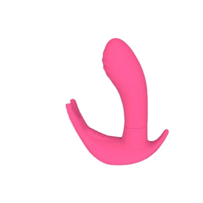 Ergonomic G-spot vibrator with dual motors