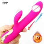Electromagnetic Pulse thrusting dildo vibrator with heating function,10 frequency penis wand Massager - Image 2