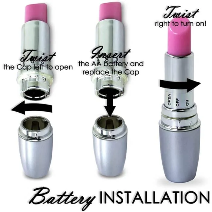 Discreet purple lipstick vibrator with cap – silent compact design ideal for beginners in shared living spaces