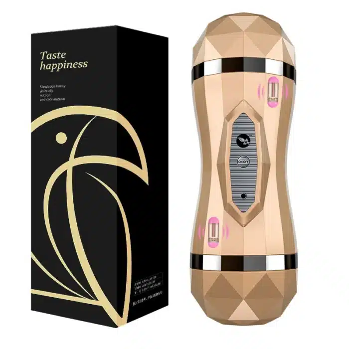 Realistic lifelike male massager with soft skin feel