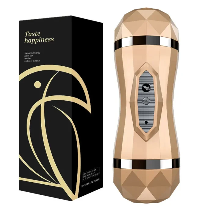 Realistic lifelike male massager with soft skin feel