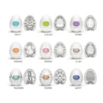 Tenga 6pcs Egg Masturbation Man Portable Male Masturbation Reality Vaginal G Spot Sex Toys - Image 6