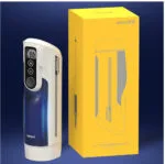 Automatic male stroker with vibration and heat