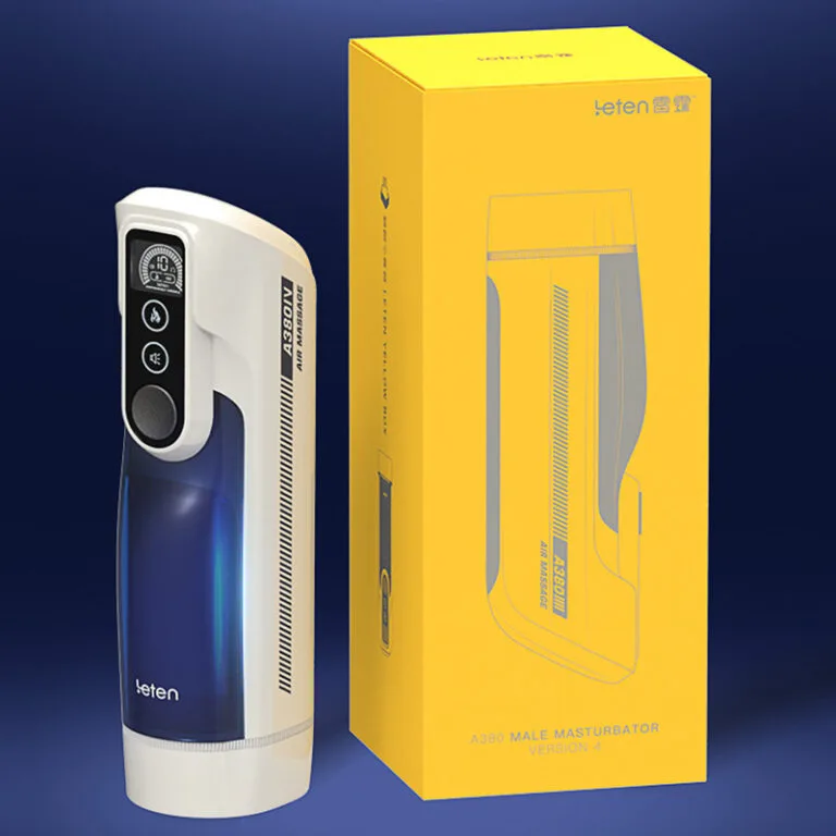 Automatic male stroker with vibration and heat